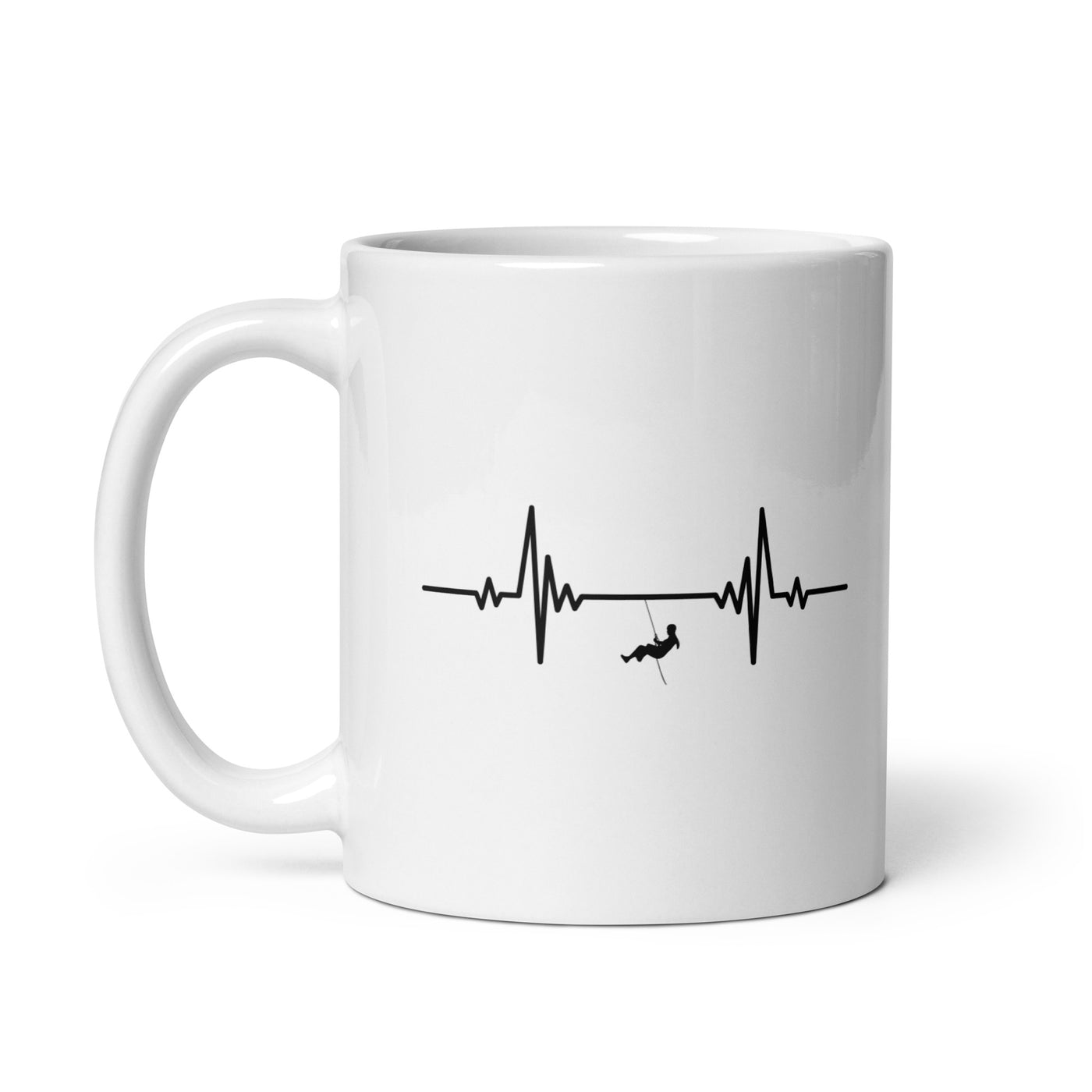 Heartbeat Clip Rock Climbing - Tasse klettern 11oz