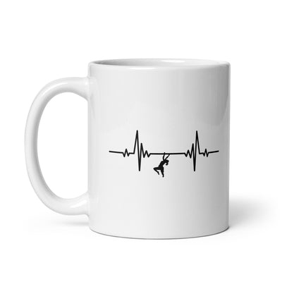 Heartbeat Daring Rock Climbing - Tasse klettern 11oz