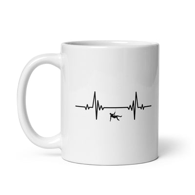 Heartbeat Rock Climber - Tasse klettern 11oz