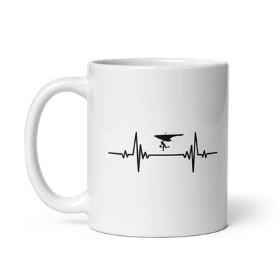 Heartbeat Sky Gliding To Left - Tasse berge 11oz