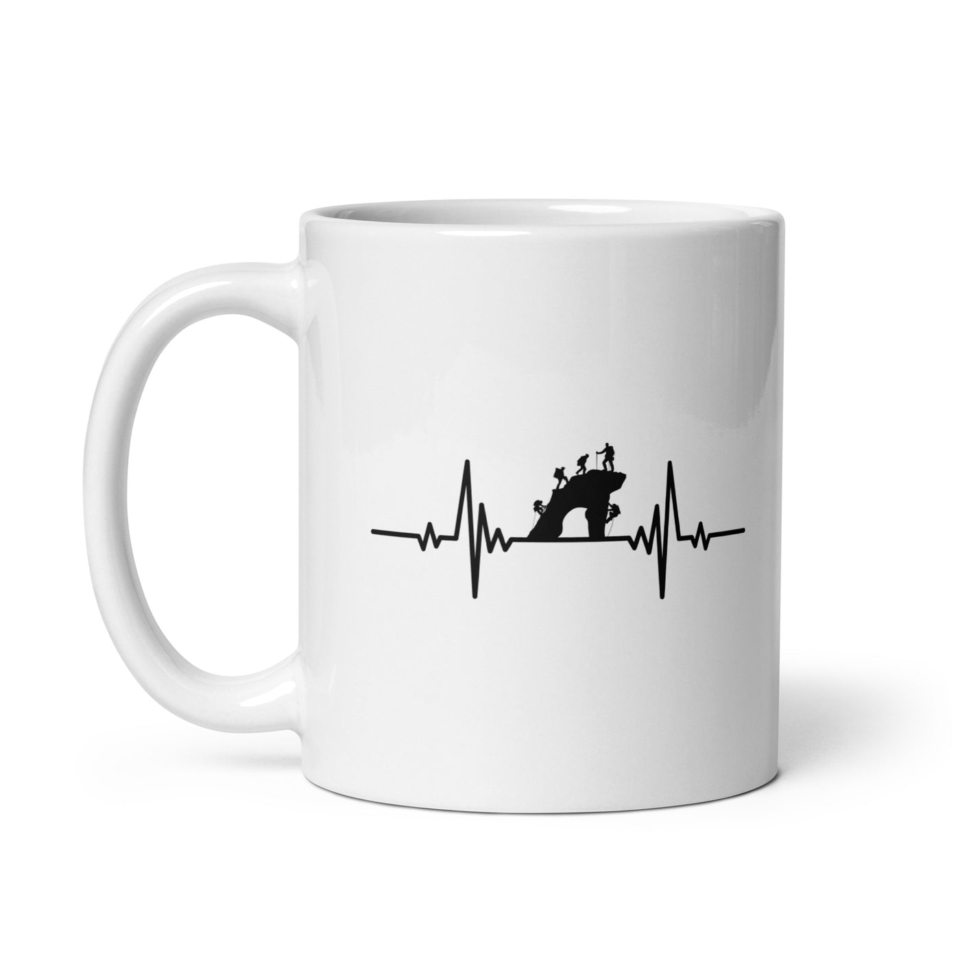 Heartbeat United Rock Climbing - Tasse klettern 11oz