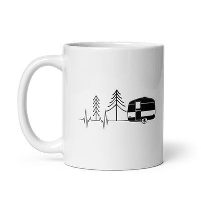 Herzschlag Wohnwagen - Tasse camping 11oz