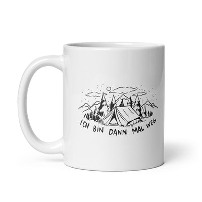 Ich Bin Dann Mal Weg - Tasse berge camping 11oz