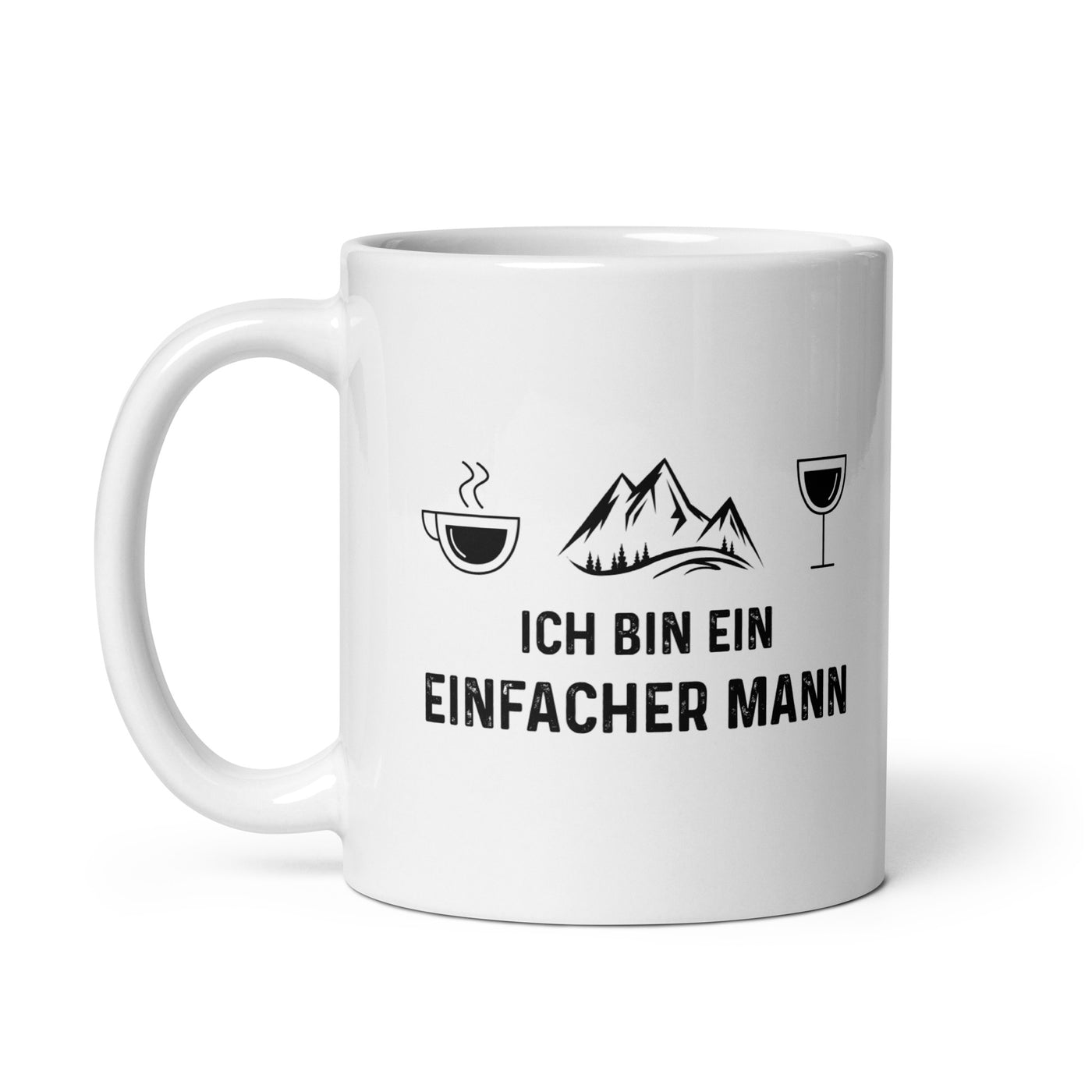 Ich Bin Ein Einfacher Mann - Tasse berge 11oz