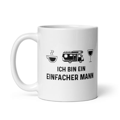 Ich Bin Ein Einfacher Mann - Tasse camping 11oz