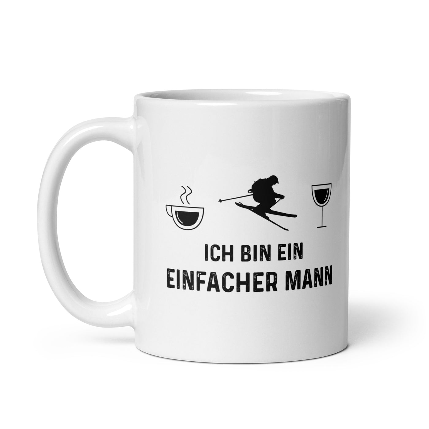 Ich Bin Ein Einfacher Mann - Tasse ski 11oz