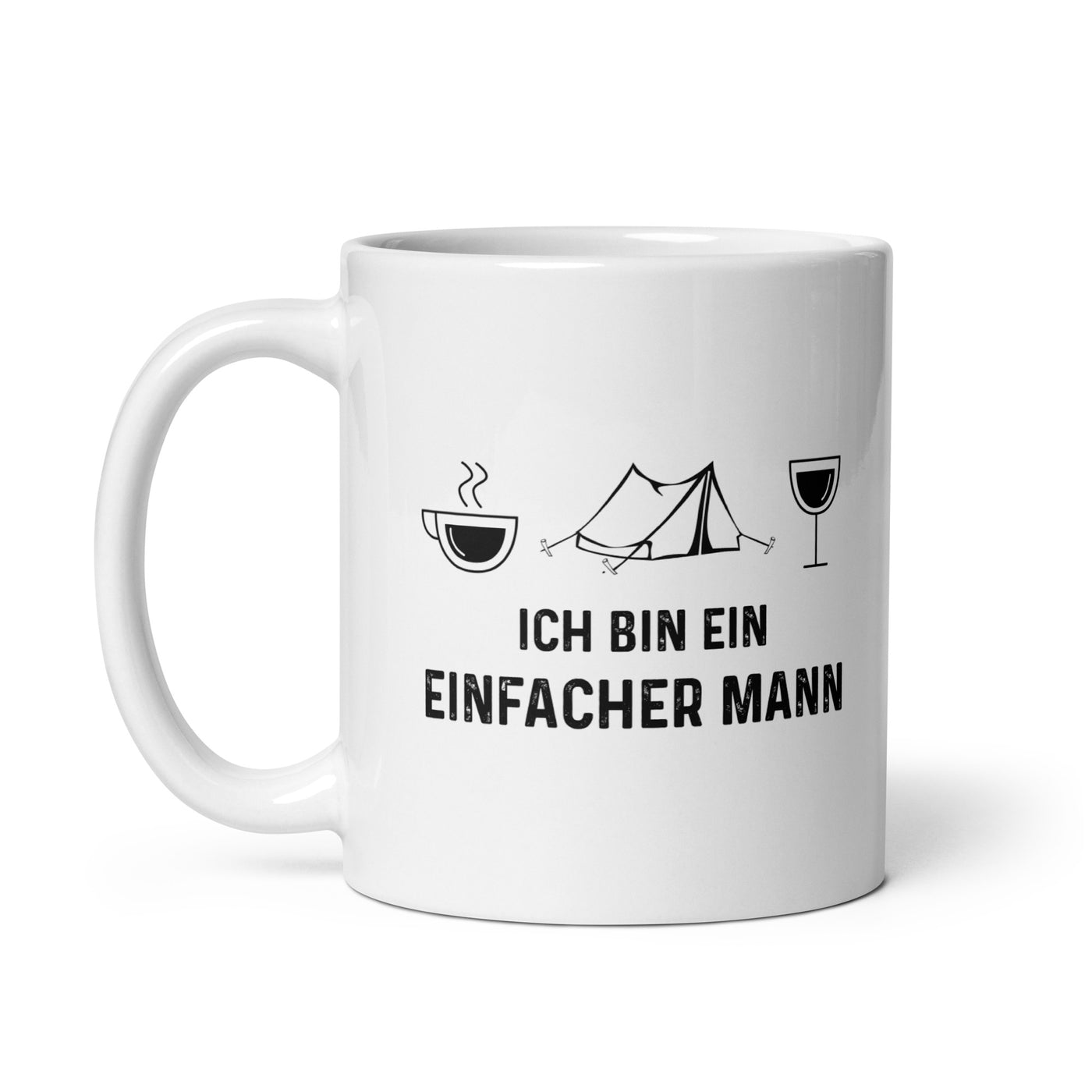 Ich Bin Ein Einfacher Mann 1 - Tasse camping 11oz