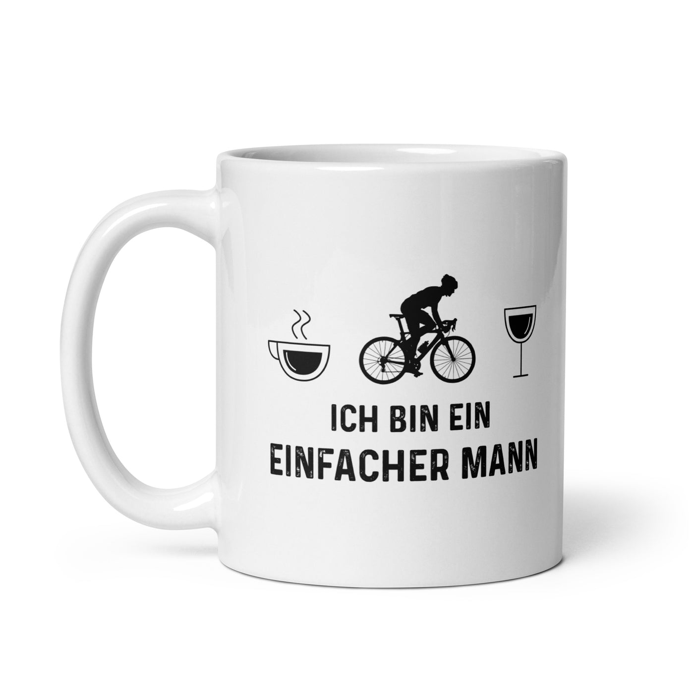 Ich Bin Ein Einfacher Mann 1 - Tasse fahrrad 11oz