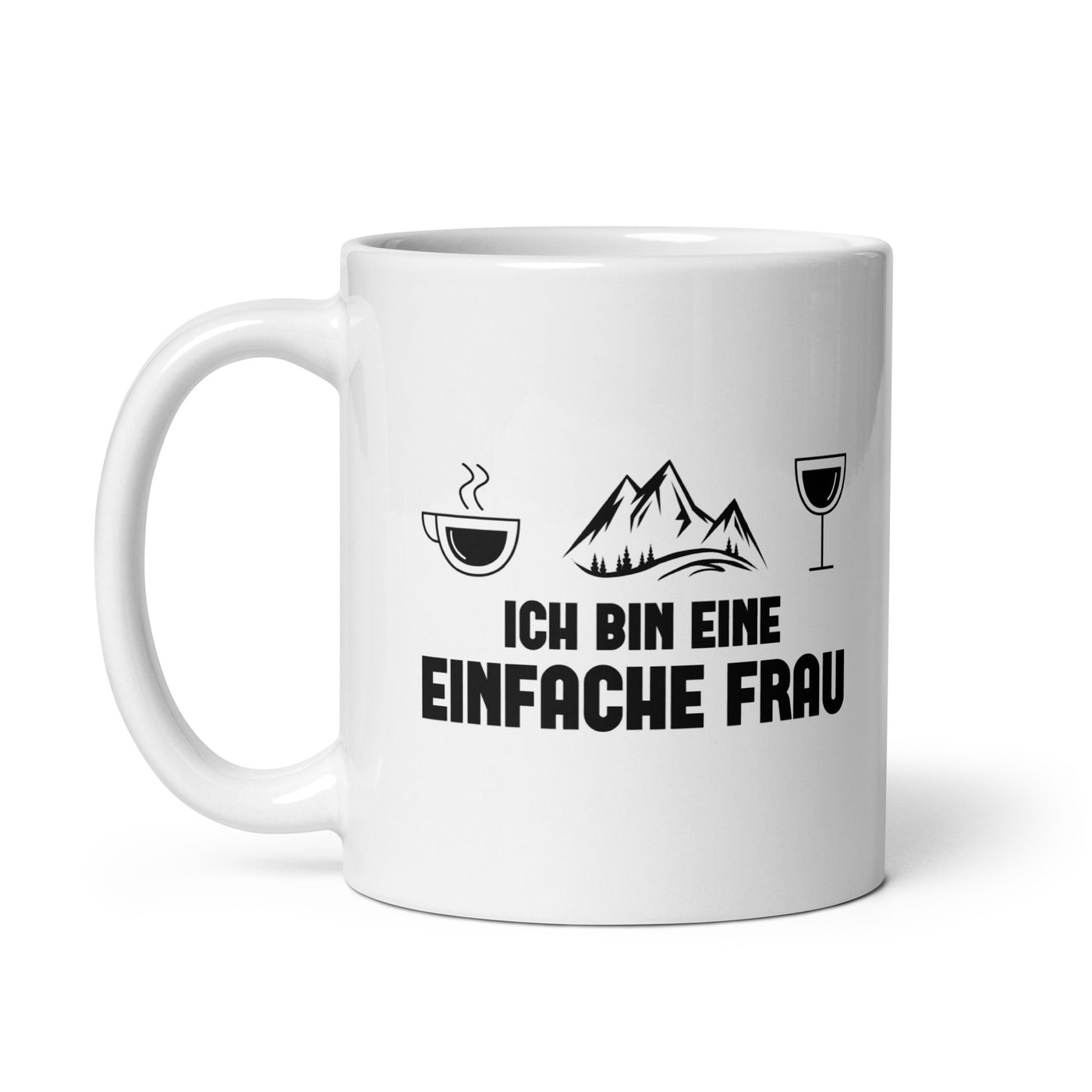 Ich Bin Eine Einfache Frau - Tasse berge 11oz