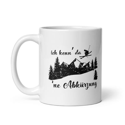 Ich Kenn' Da 'Ne Abkürzung - Tasse ski 11oz