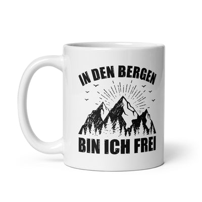 In Den Bergen Bin Ich Frei - Tasse berge 11oz