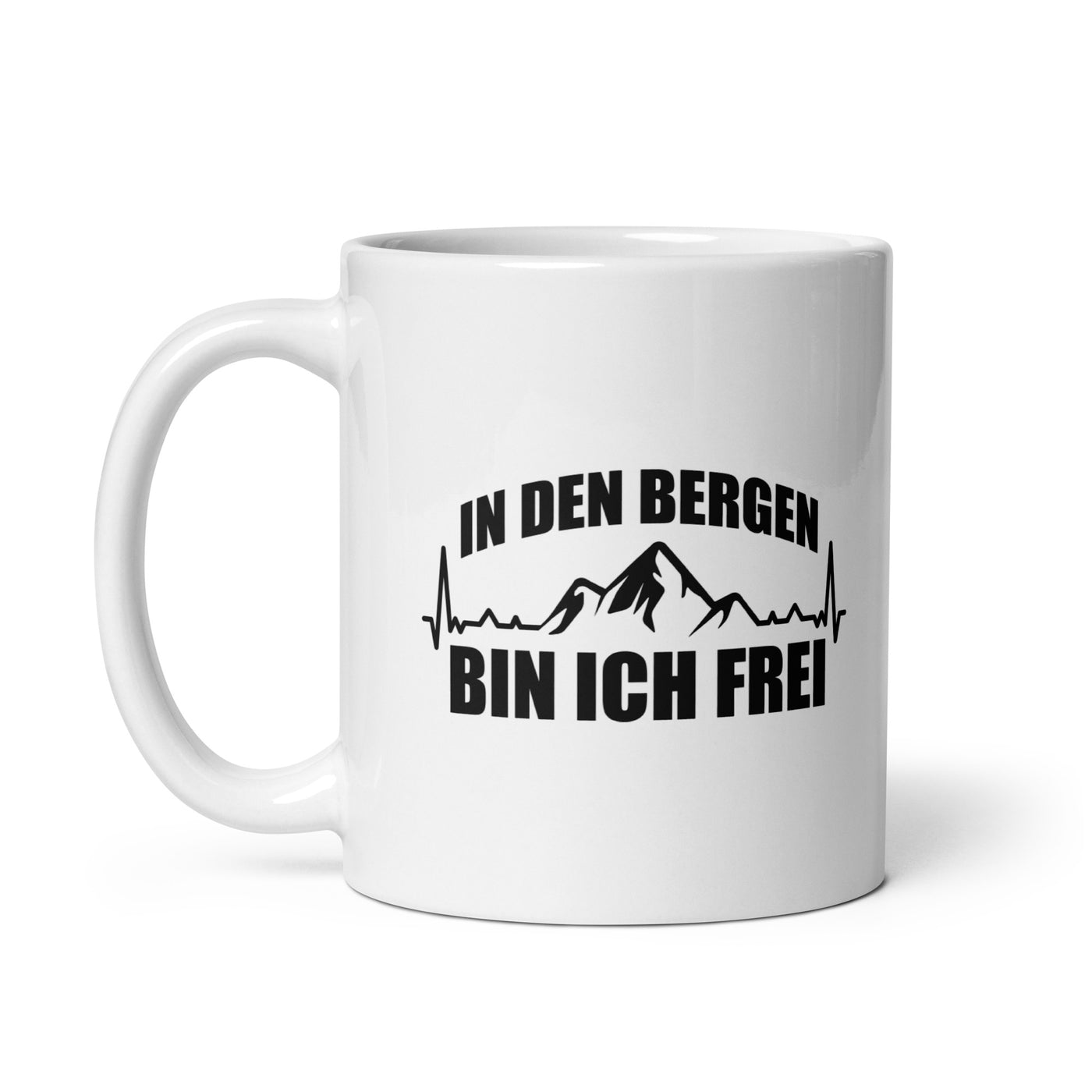 In Den Bergen Bin Ich Frei 1 - Tasse berge 11oz