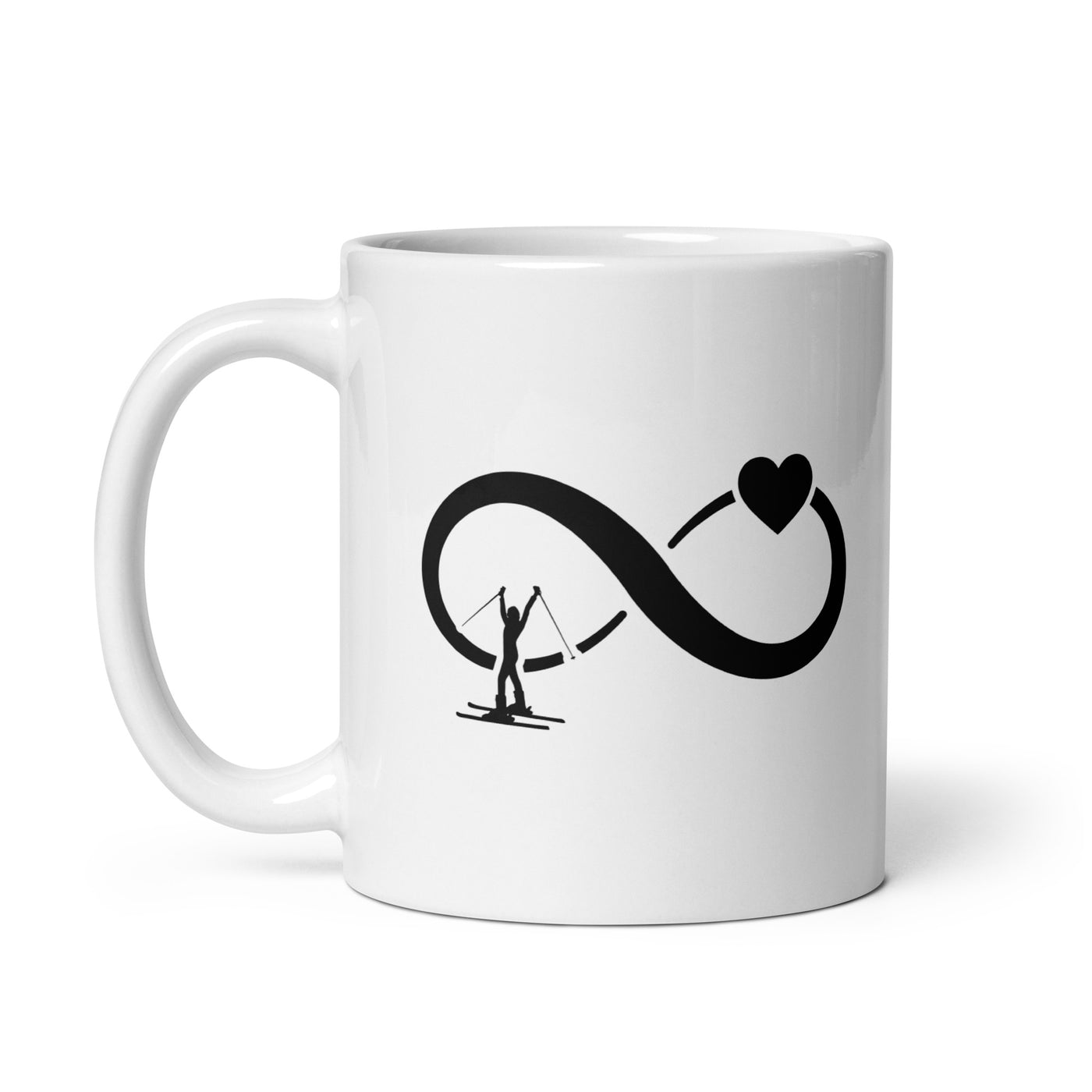 Infinity Heart And Skiing 1 - Tasse ski 11oz