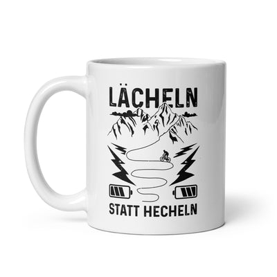 Lächeln Statt Hecheln - Tasse e-bike 11oz