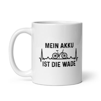 Mein Akku Ist Die Wade 1 - Tasse fahrrad 11oz