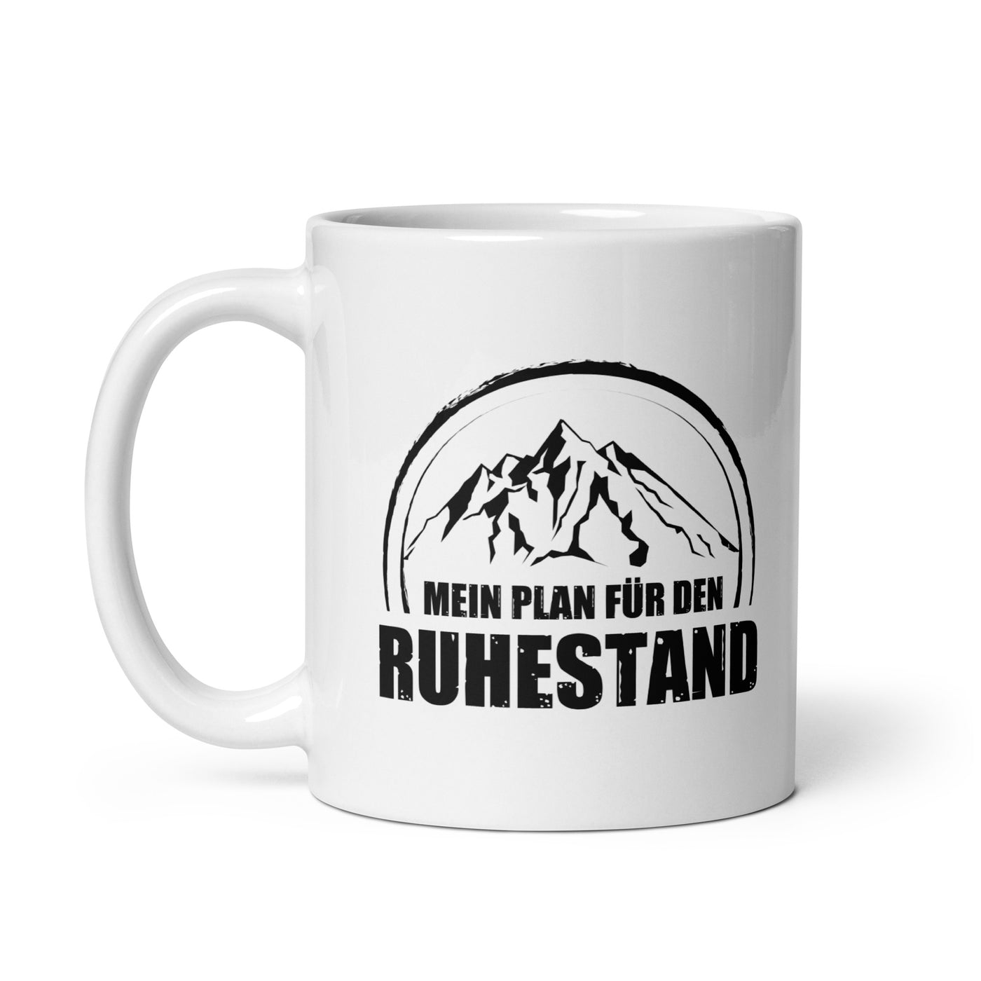 Mein Plan Fur Den Ruhestand - Tasse berge 11oz