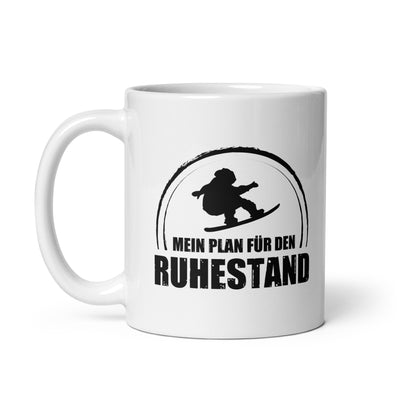 Mein Plan Fur Den Ruhestand - Tasse snowboarden 11oz