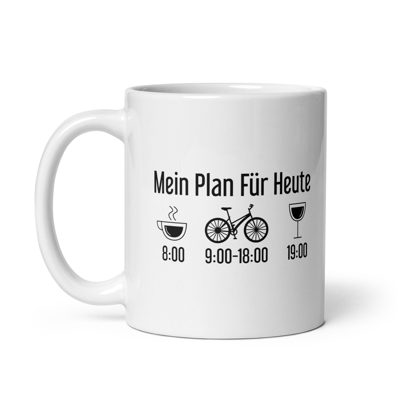 Mein Plan Für Heute - Tasse fahrrad 11oz