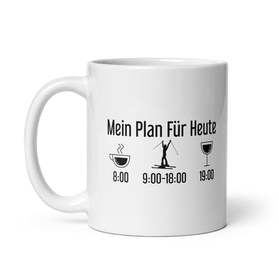 Mein Plan Für Heute 1 - Tasse ski 11oz