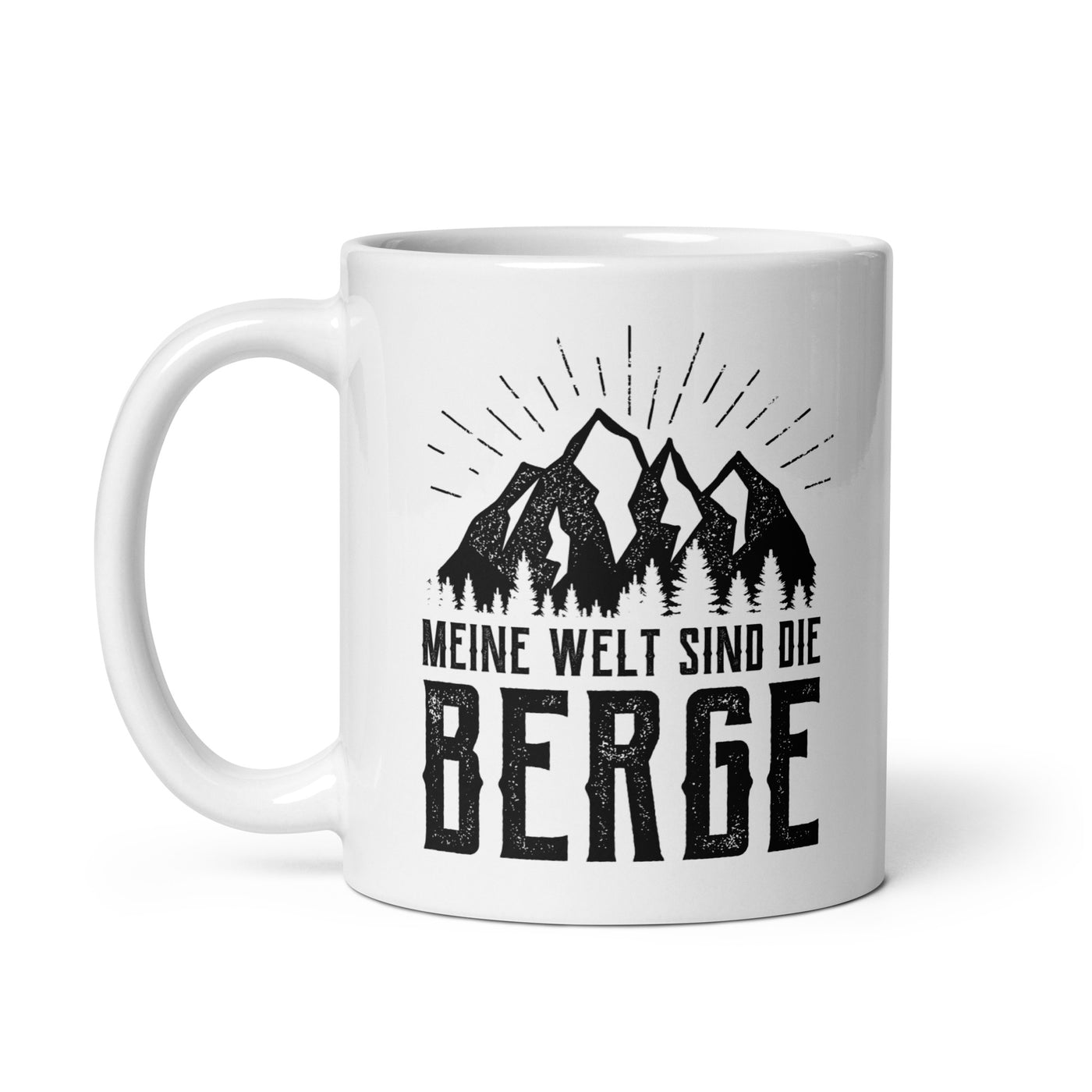 Meine Welt Sind Die Berge - Tasse berge 11oz