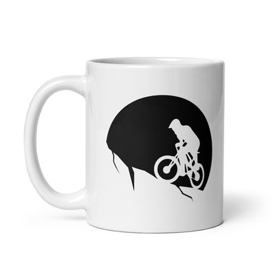 Moon - Cycling - Tasse fahrrad 11oz