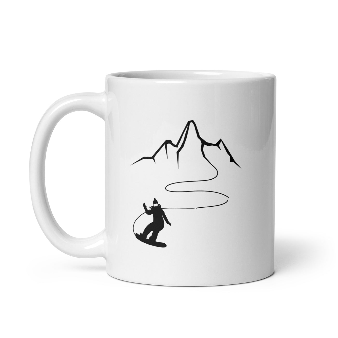 Mountain - Snowboarding (18) - Tasse snowboarden 11oz