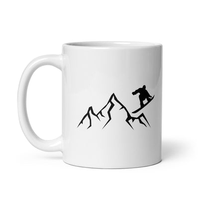 Mountain - Snowboarding (24) - Tasse snowboarden 11oz