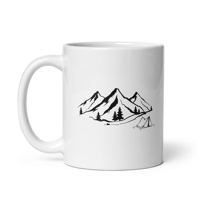 Mountain 1 And Camping - Tasse camping 11oz