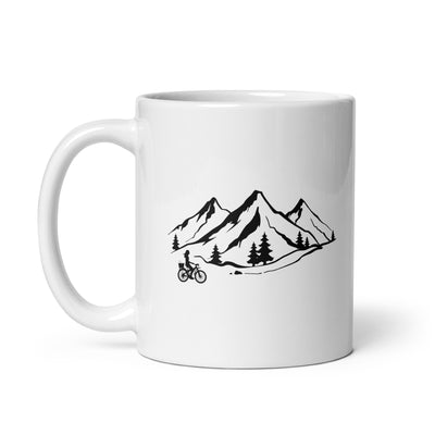 Mountain 1 And Cycling - Tasse fahrrad 11oz