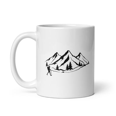 Mountain 1 And Hiking - Tasse wandern 11oz