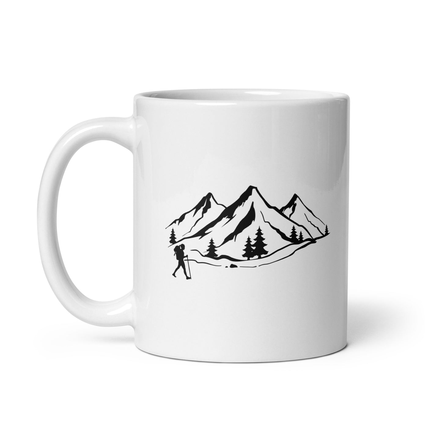 Mountain 1 And Hiking - Tasse wandern 11oz