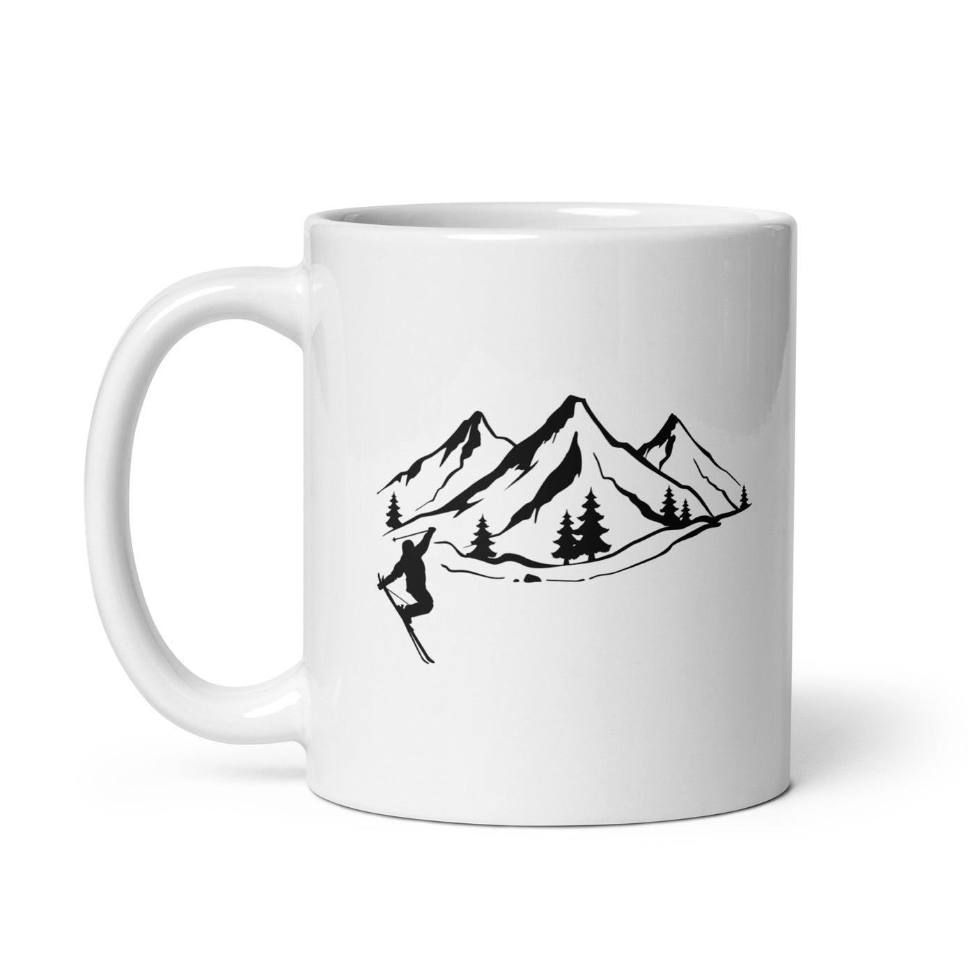 Mountain 1 And Skiing - Tasse ski 11oz