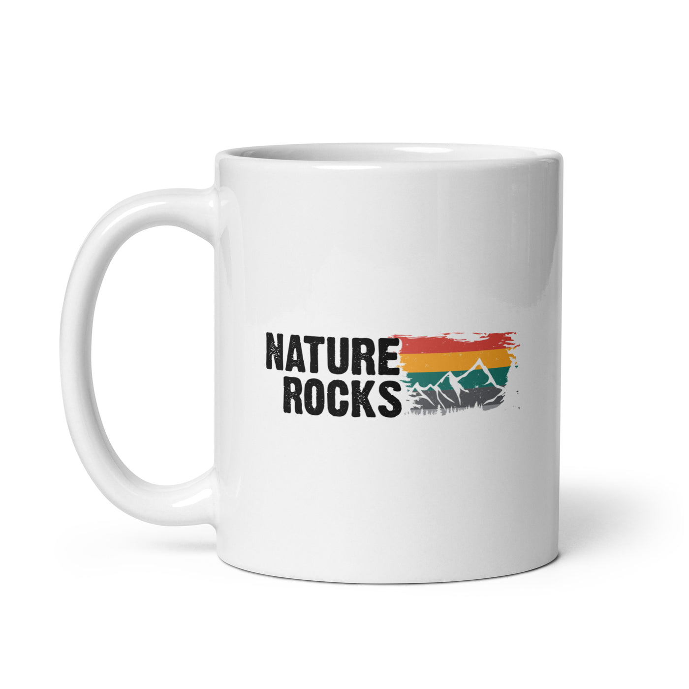 Nature Rocks - Tasse berge camping 11oz