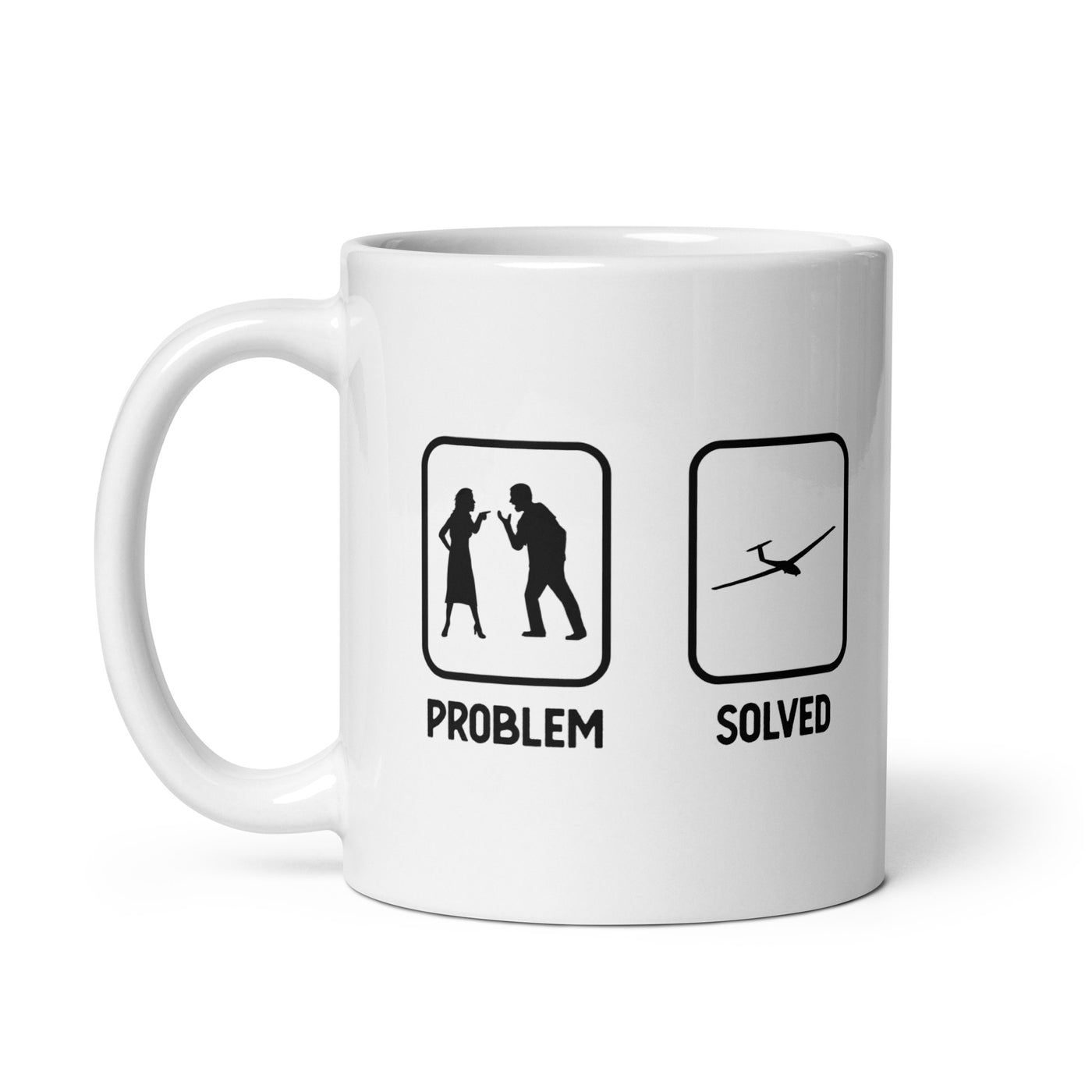 Problem Solved - Sailplane - Tasse berge 11oz