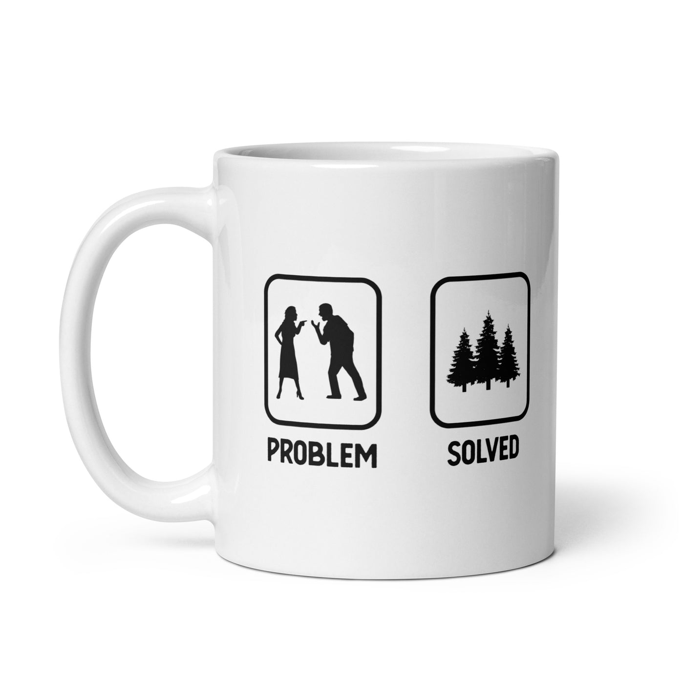 Problem Solved - Trees - Tasse camping 11oz