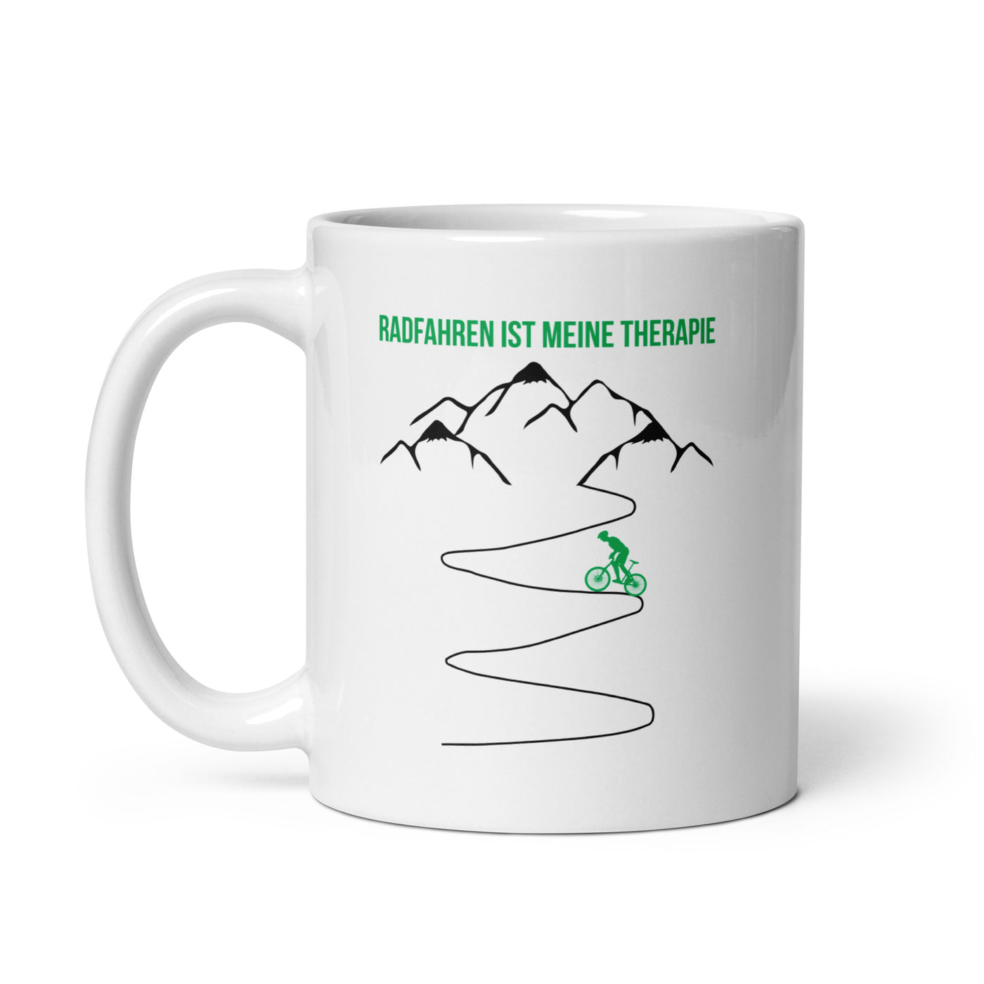 Radfahren Ist Meine Therapie - Tasse fahrrad 11oz