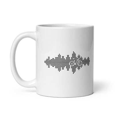 Sound Waves - Cycling - Tasse fahrrad 11oz