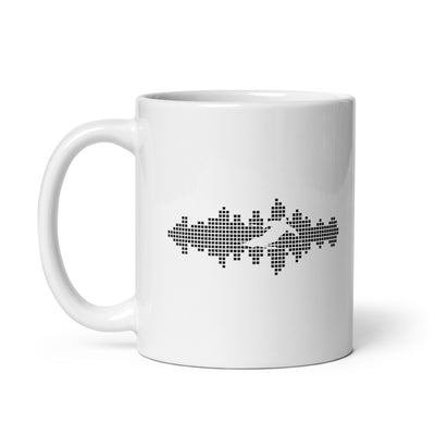 Sound Waves - Skiing - Tasse ski 11oz