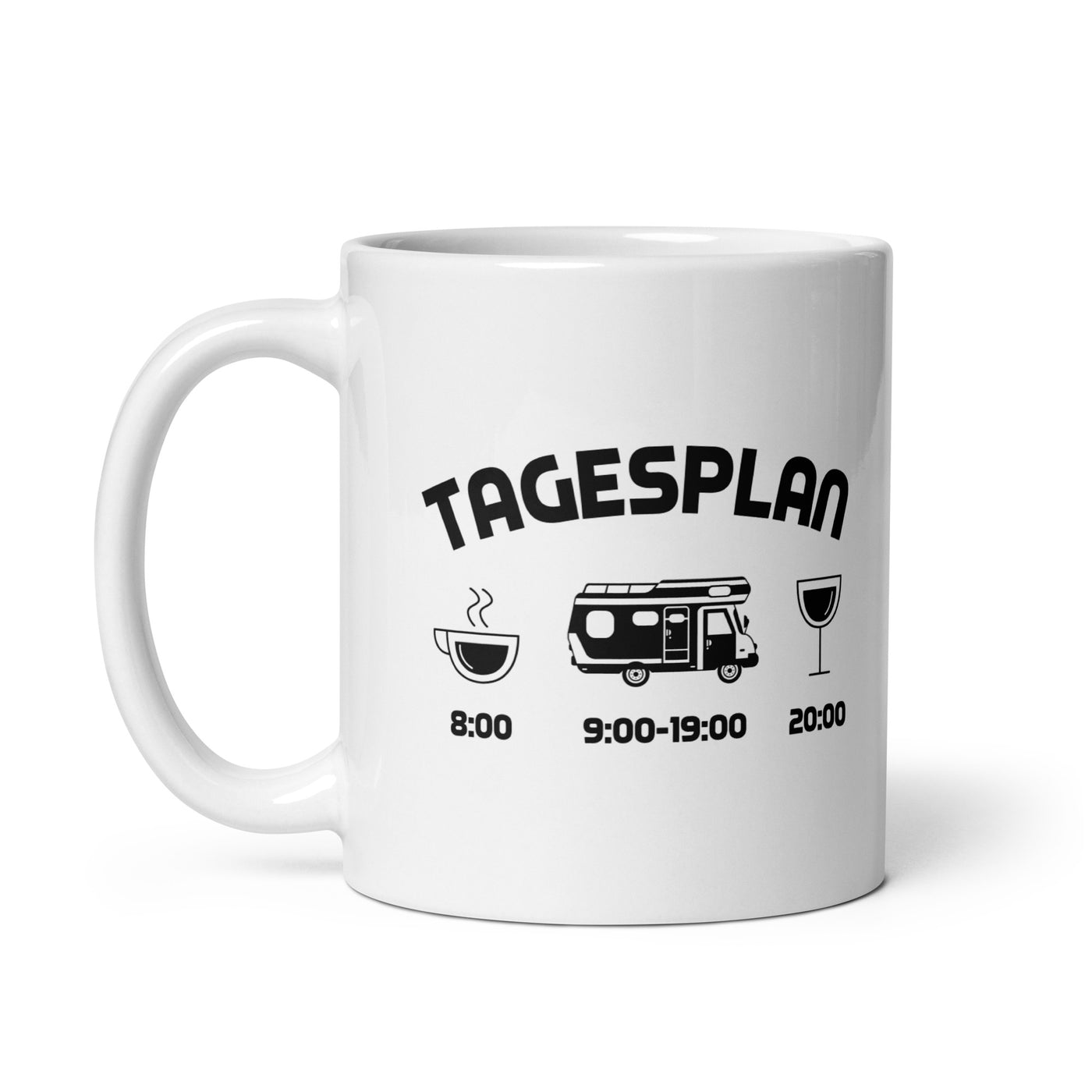 Tagesplan - Tasse camping 11oz