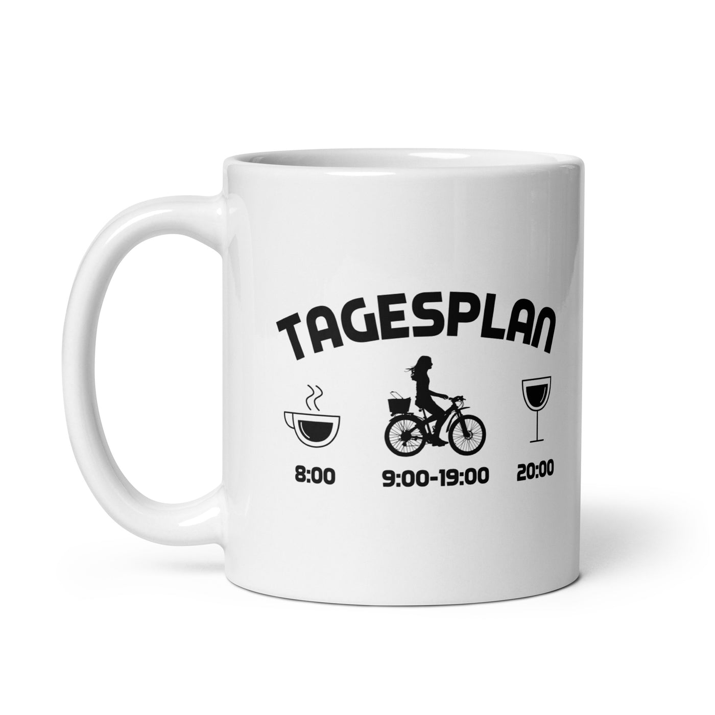 Tagesplan - Tasse fahrrad 11oz