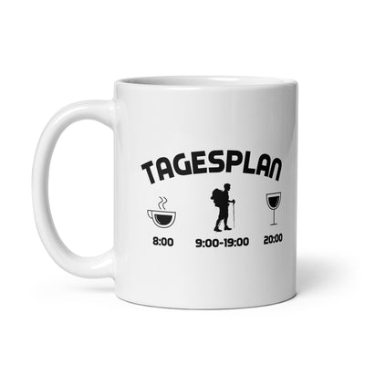 Tagesplan - Tasse wandern 11oz