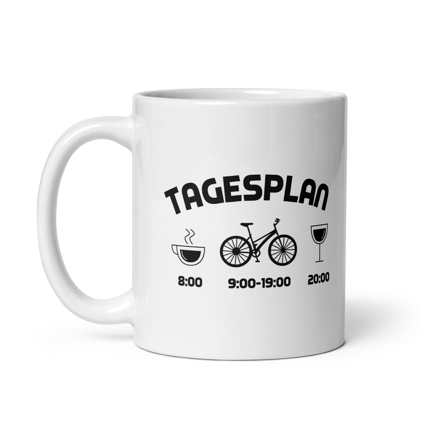 Tagesplan 1 - Tasse fahrrad 11oz