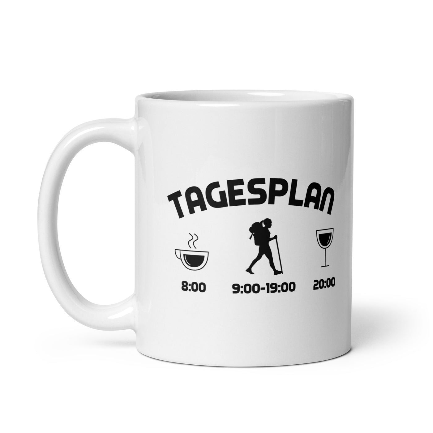 Tagesplan 1 - Tasse wandern 11oz