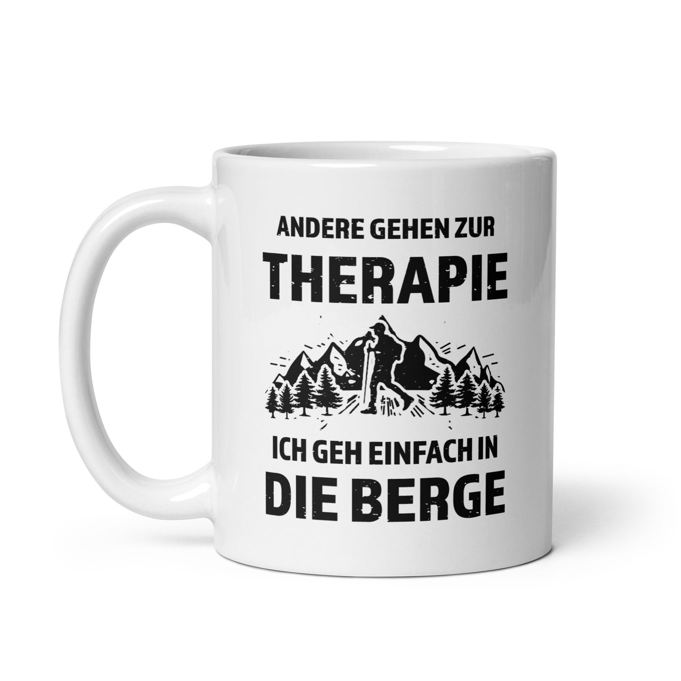 Therapie Ich Geh Einfach In Die Berge - Tasse berge 11oz