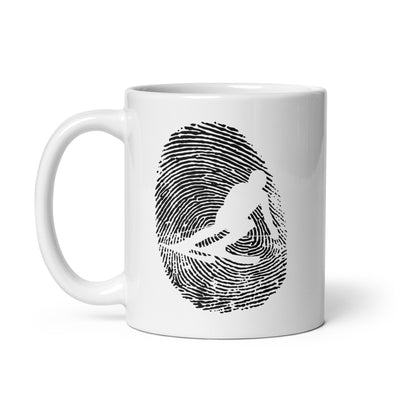 Thumb Print - Skiing - Tasse ski 11oz