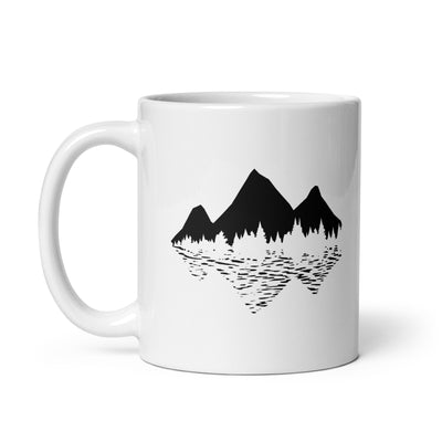 Tree - Mountain - Tasse berge 11oz