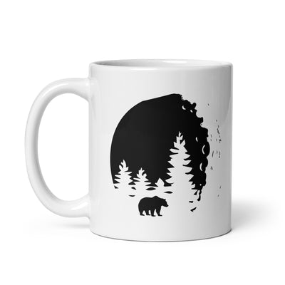 Trees - Bear - Tasse camping 11oz