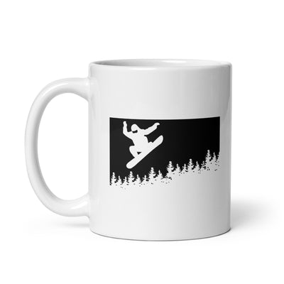 Trees - Snowboarding - Tasse snowboarden 11oz