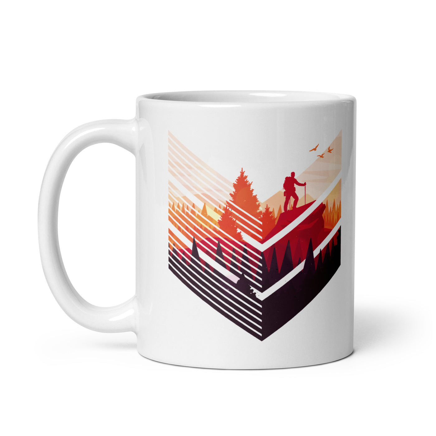 Wanderführer - Tasse berge 11oz