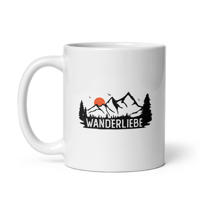 Wanderliebe, Berge Und Sonne - Tasse wandern 11oz